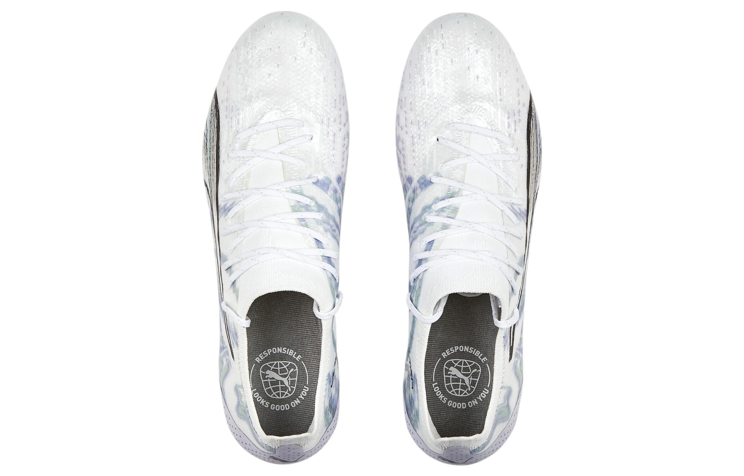 Lookbook プーマ ウルトラ アルティメット FG/AG 'ホワイトグレー' 107619-01 107619-01