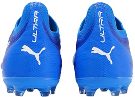 PUMA Ultra Ultimate MG 人造草地 舒適百搭 潮流 足球鞋 男款 藍白 Shop PUMA Ultra Ultimate MG 人造草地 舒適百搭 潮流 足球鞋 男款 藍白