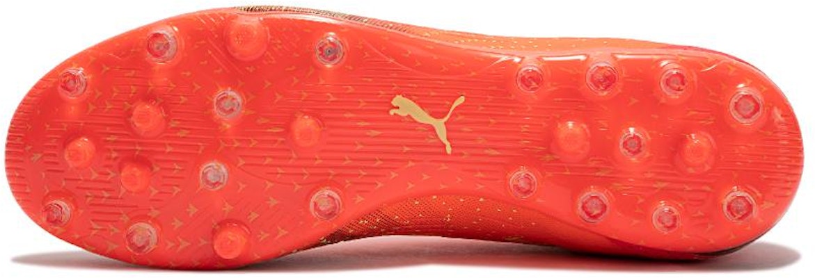 PUMA Ultra Ultimate MG 防滑耐磨 多功能場地足球鞋 橙黃 Details for PUMA Ultra Ultimate MG 防滑耐磨 多功能場地足球鞋 橙黃