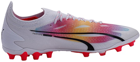 PUMA Ultra Ultimate MG 多用途場地 防滑耐磨 足球鞋 男女皆宜 白紅 Order PUMA Ultra Ultimate MG 多用途場地 防滑耐磨 足球鞋 男女皆宜 白紅