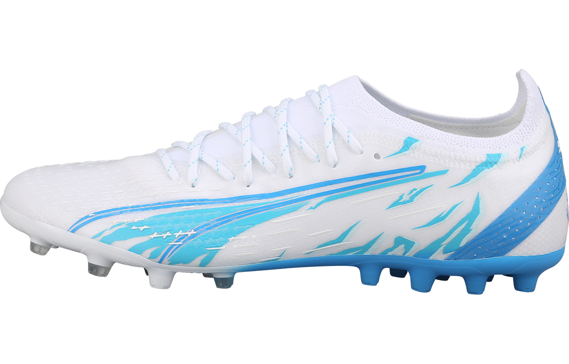 Puma Ultra Ultimate MG 'White/Light Blue'