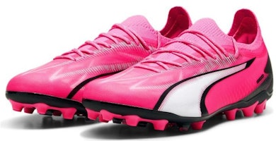 プーマ ウルトラ アルティメット MG ピンク/白 107749-01 Shop プーマ ウルトラ アルティメット MG ピンク/白 107749-01
