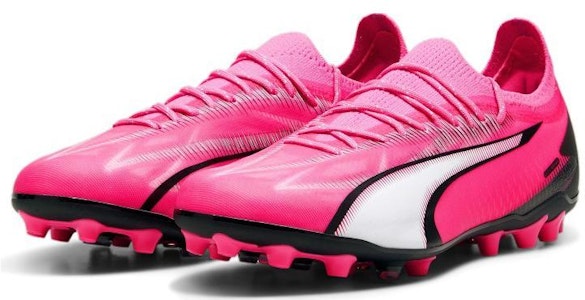 푸마 울트라 얼티밋 MG 축구화 '핑크 화이트' 107749-01 Shop 푸마 울트라 얼티밋 MG 축구화 '핑크 화이트' 107749-01