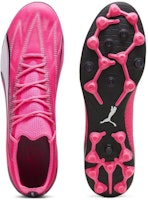 プーマ ウルトラ アルティメット MG ピンク/白 107749-01 Details for プーマ ウルトラ アルティメット MG ピンク/白 107749-01