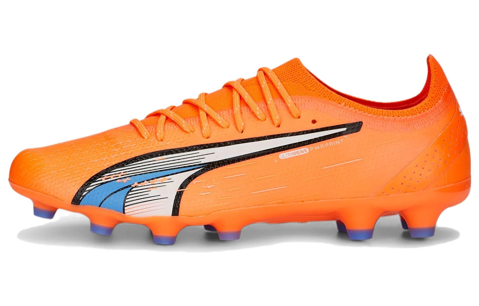 Buy プーマ ウルトラ アルティメット FG/AG オレンジホワイト 107213-01