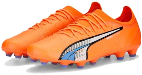 푸마 울트라 얼티밋 축구화 (오렌지/화이트) 107213-01 Order 푸마 울트라 얼티밋 축구화 (오렌지/화이트) 107213-01
