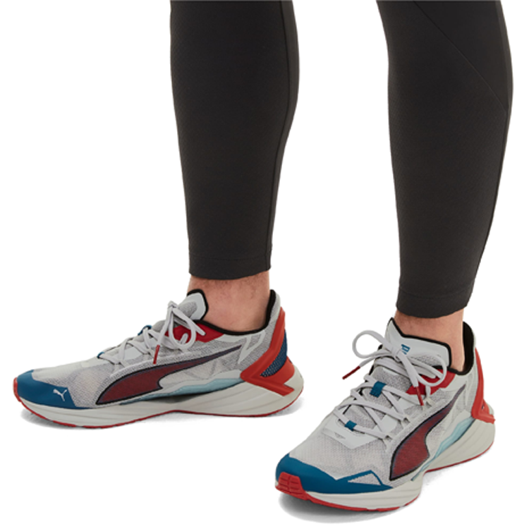 Details for Puma UltraRide ''Grijs High Risk Rood'' 193753-03
