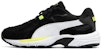 Puma Unisex Axis Plus Suede Low-Top Running Shoes Black/White 370286-07