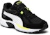 Puma Unisex Axis Plus Suede Low-Top Running Shoes Black/White 370286-07