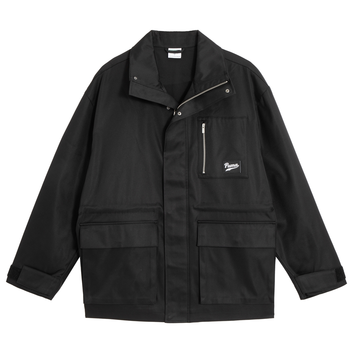 Puma Unisex Black Loose Fit Comfortable Sports Jacket 621663-01