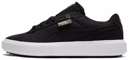 Puma Unisex Breaker Corduroy Sneakers Black/White 382632-01 Puma Unisex Breaker Corduroy Sneakers Black/White 382632-01