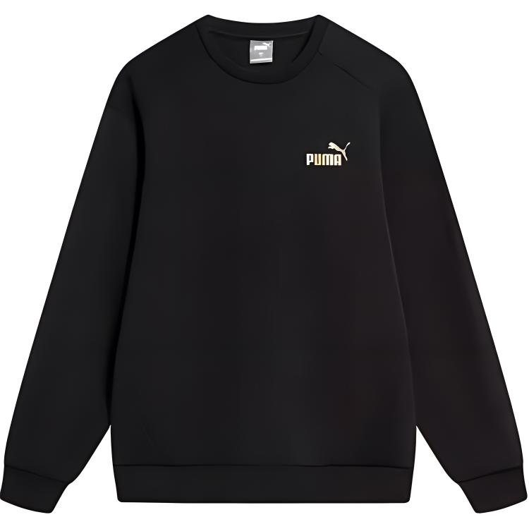 Puma Unisex Breathable Crewneck Sweatshirt Black 678368-51