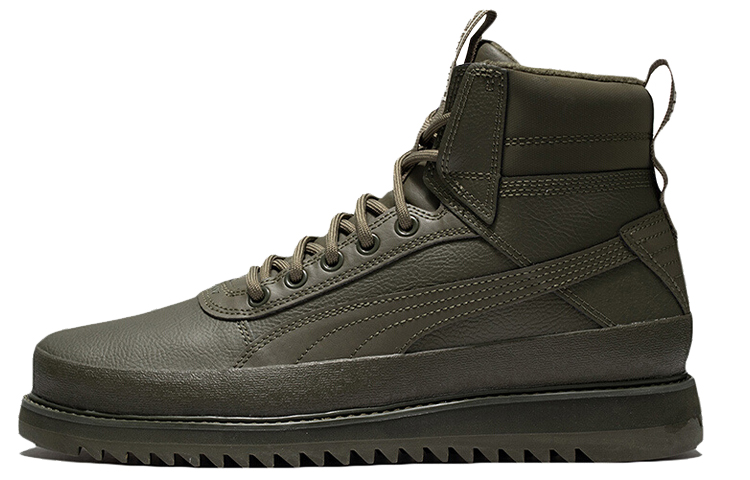 Puma Unisex Desierto v2 WTR Rubber High-Top Sneakers Green 380754-02
