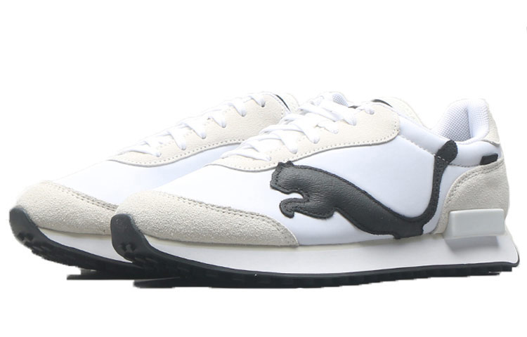 Lookbook プーマ フューチャーライダー (白/黒) 380864-01