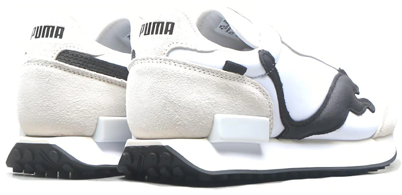 PUMA Future Rider Alert 防滑 低筒 運動休閒鞋 男女同款 米白黑 Shop PUMA Future Rider Alert 防滑 低筒 運動休閒鞋 男女同款 米白黑