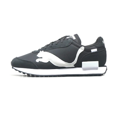 Puma Unisex Future Rider Risk Alert Sports Shoes Black/White