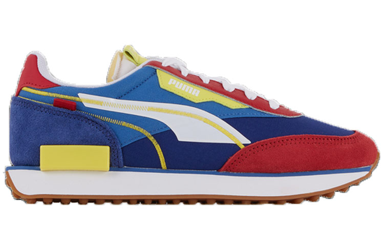 Order Puma Unisexe Future Rider Twofold Sd Chaussures Running Blanc/Rouge/Bleu 381052-04