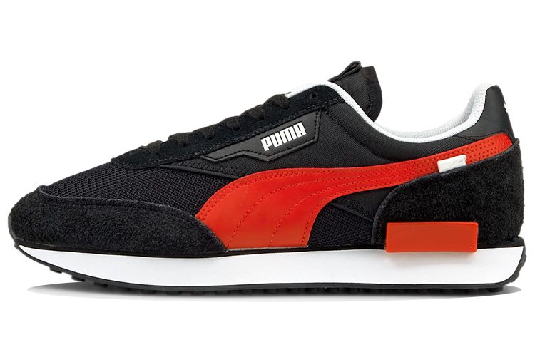 Puma Unisex Future Rider Vintage Sneakers Black/Red