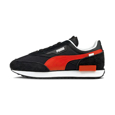 Puma Unisex Future Rider Vintage Sneakers Black/Red