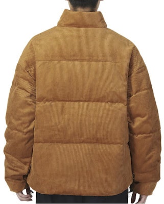 PUMA Unisex Logo Printed Lightweight Windproof Down Jacket Beige 535581-74 Cheap PUMA Unisex Logo Printed Lightweight Windproof Down Jacket Beige 535581-74