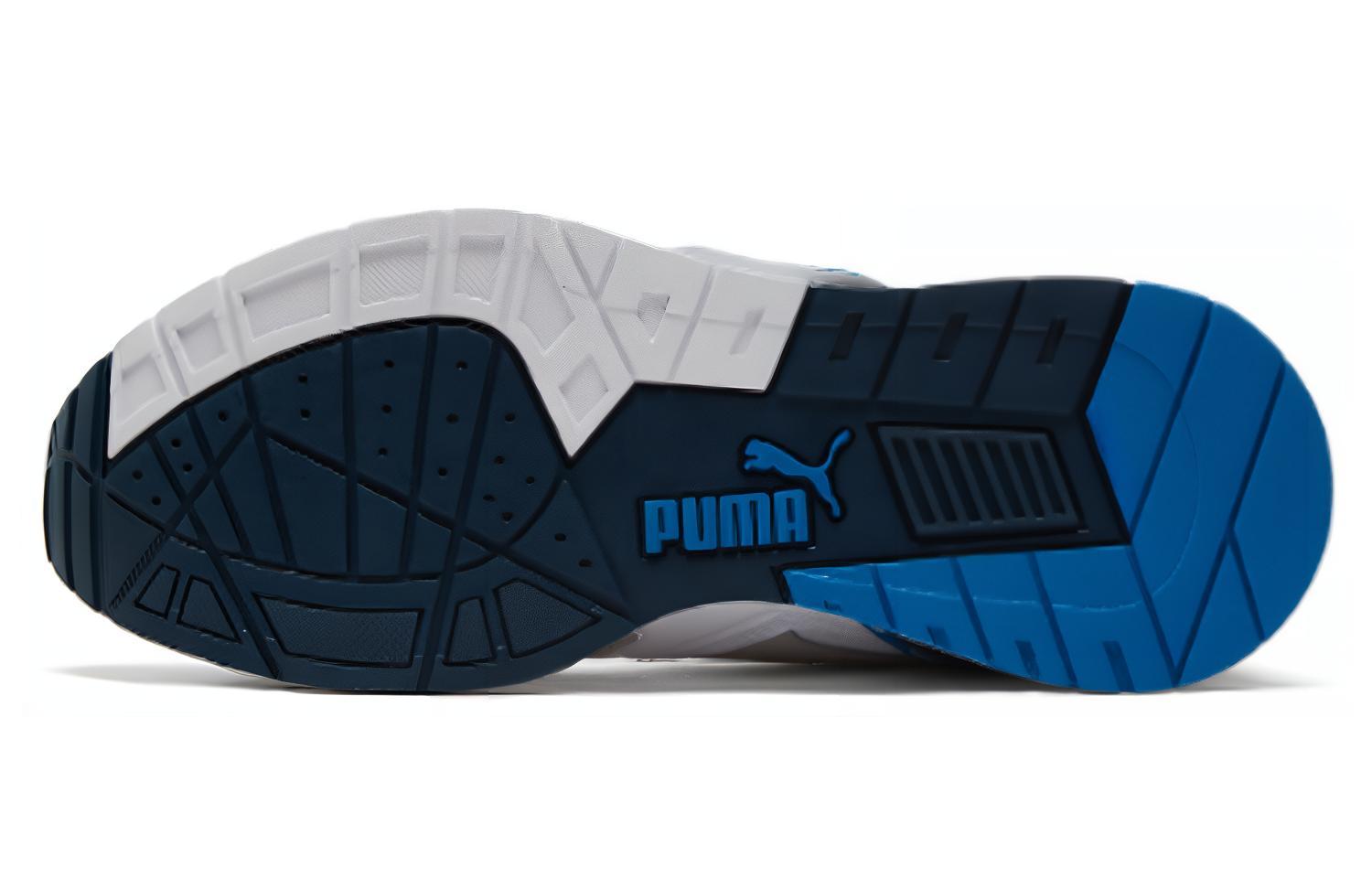 Lookbook Puma Unisex Mirage Mox Hardloopschoenen Wit/Blauw 381014-03