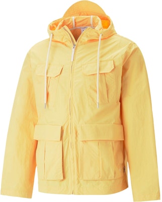 PUMA Unisex Mustard Outdoor Woven Jacket with Zipper and Multiple Pockets. 537962-40 Buy PUMA Unisex Mustard Outdoor Woven Jacket with Zipper and Multiple Pockets. 537962-40