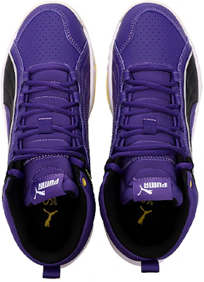 Puma Unisex Rebound Future Evo Mid-Top Viola/Oro 374899-09 Shop Puma Unisex Rebound Future Evo Mid-Top Viola/Oro 374899-09