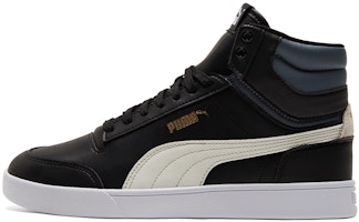 Puma Unisex Shuffle Mid-Top Sneakers Black/White 380748-07 Puma Unisex Shuffle Mid-Top Sneakers Black/White 380748-07