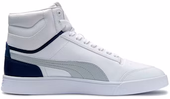 Order Puma Unisex Shuffle Mid Sepatu Putih/Biru/Abu-abu 384319-50