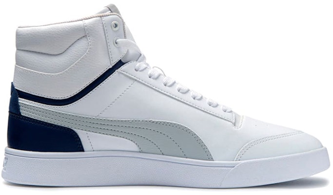 彪马男女休闲中帮运动鞋 白/蓝/灰 384319-50 Order 彪马男女休闲中帮运动鞋 白/蓝/灰 384319-50