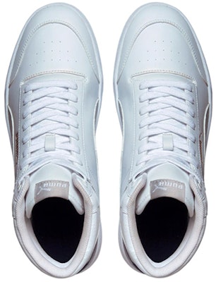 彪马男女休闲中帮运动鞋 白/蓝/灰 384319-50 Lookbook 彪马男女休闲中帮运动鞋 白/蓝/灰 384319-50