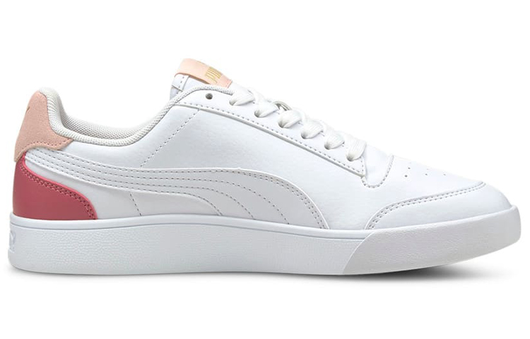 Puma Unisex Shuffle Sneakers White/Red/Pink 圖 2