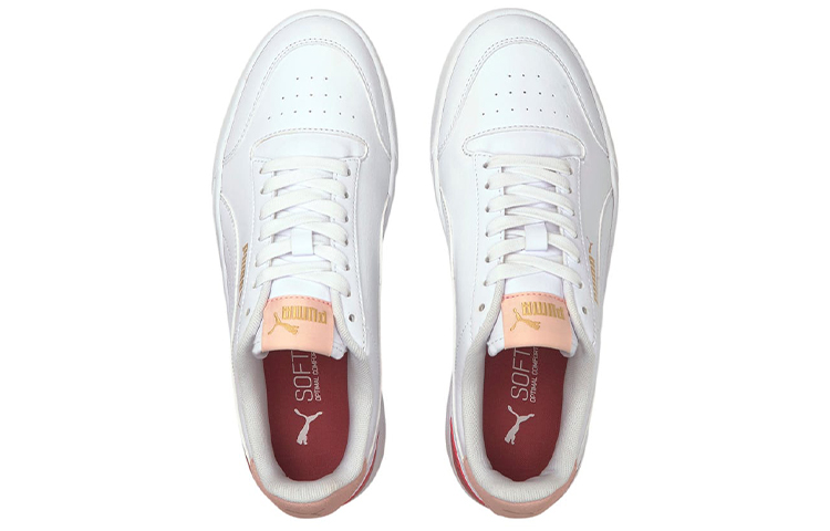Puma Unisex Shuffle Sneakers White/Red/Pink 圖 3