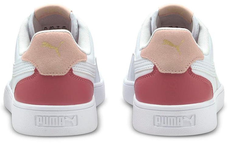 Puma Unisex Shuffle Sneakers White/Red/Pink 圖 4