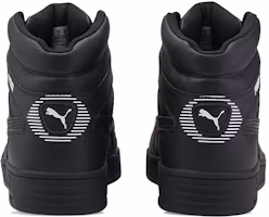 Shop Puma Slipstream Mid 中幫板鞋 男女同款 黑白色