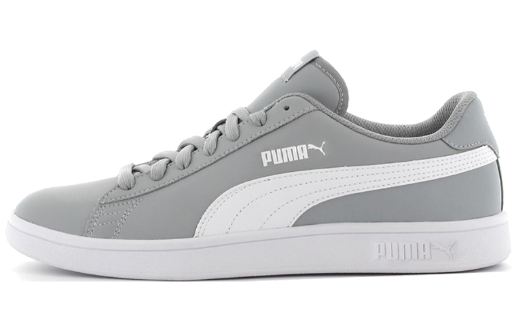 Buy Puma 男女同款 Smash V2 L 灰/白色运动鞋 365215-10