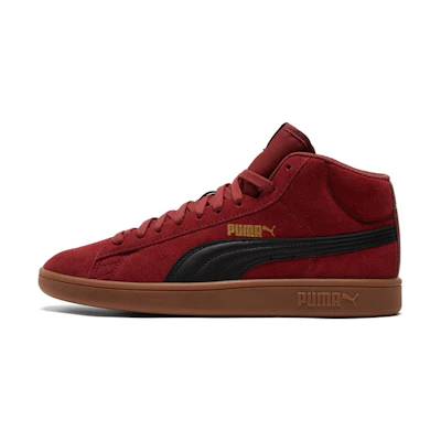 Puma Unisex Smash v2 Mid Sd Sneakers Red