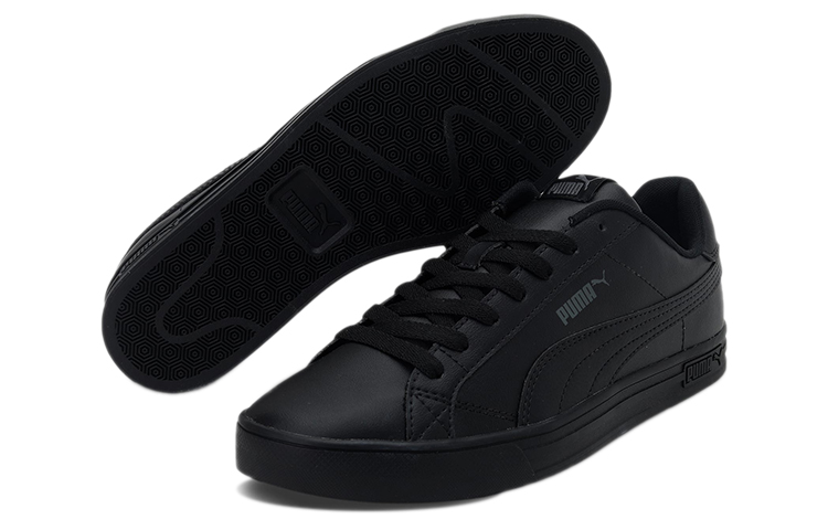 Purchase Puma Smash Vulc V3 復古低筒休閒板鞋 男女同款 黑色