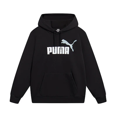 Puma Unisex Soft Hooded Pullover Sweatshirt Black 588691-61