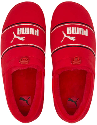 Puma Unisex Tuff Mocc Sandals Red 385242-05 Shop Puma Unisex Tuff Mocc Sandals Red 385242-05