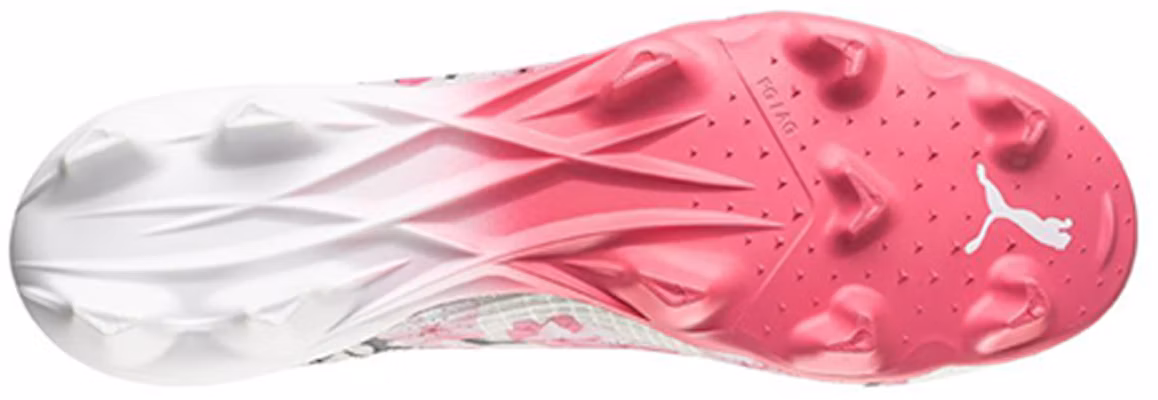 Unisport x Puma ULTRA 1.4 FG/AG 低筒耐磨足球鞋 男女款 粉白 樱花 Sizing Unisport x Puma ULTRA 1.4 FG/AG 低筒耐磨足球鞋 男女款 粉白 樱花