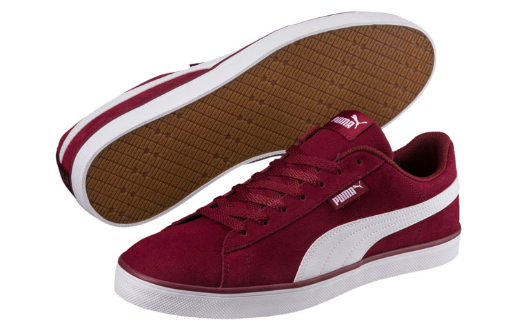 Shop Puma Urban Plus Suede 'Burgundy' Merah Anggur 365259-06