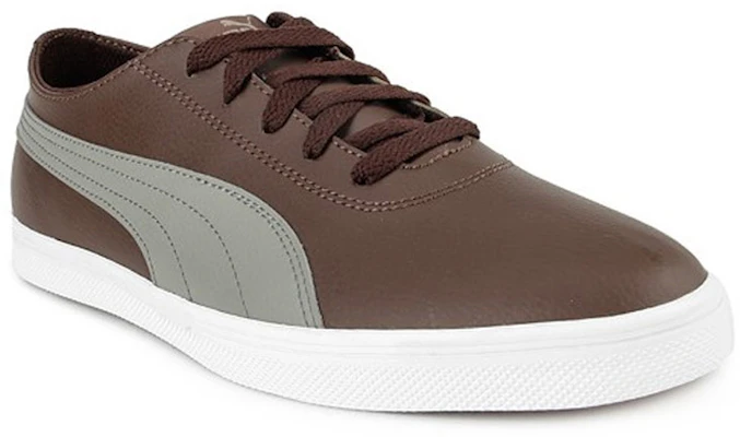 Puma Urban Sl 輕便平衡低幫休閒板鞋 棕 Shop Puma Urban Sl 輕便平衡低幫休閒板鞋 棕