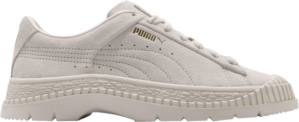 Womens puma top grey suede