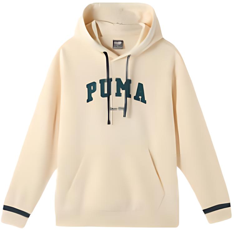 Puma Varsity 20 Hoodie Almond Color Casual Pullover Fleece 686857-87