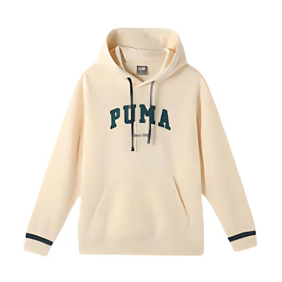 Puma Varsity 20 Hoodie Almond Color Casual Pullover Fleece 686857-87