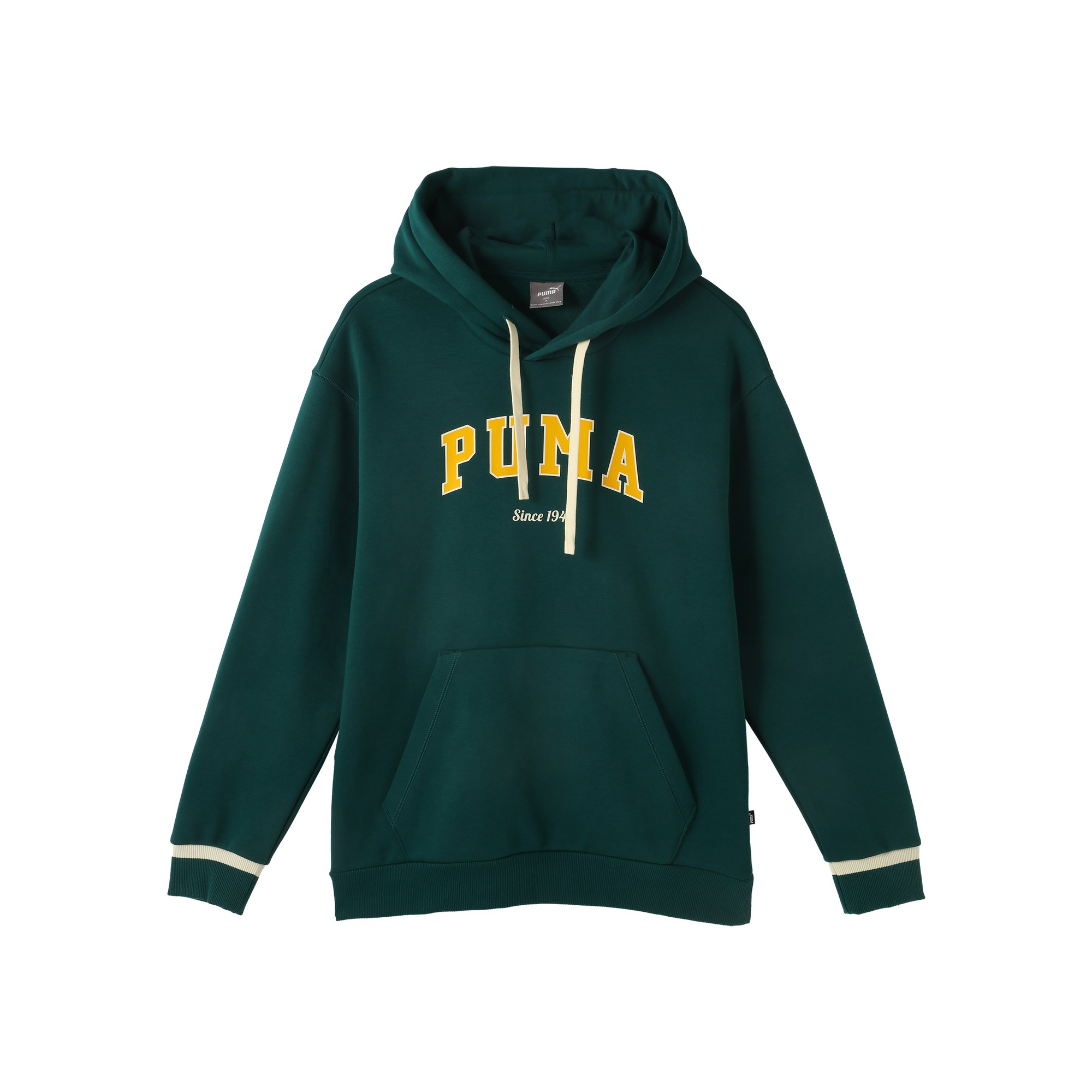 Puma Varsity 20 Hoodie Green Casual Sports Fleece Sweatshirt 686857-24