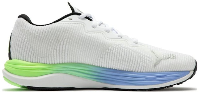 プーマ ベロシティ ニトロ 2 フェード (白緑青) 378526-02 Order プーマ ベロシティ ニトロ 2 フェード (白緑青) 378526-02