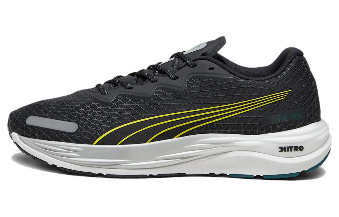 Puma Velocity Nitro 2 Gore-Tex 'Black Yellow Burst' 377507-04