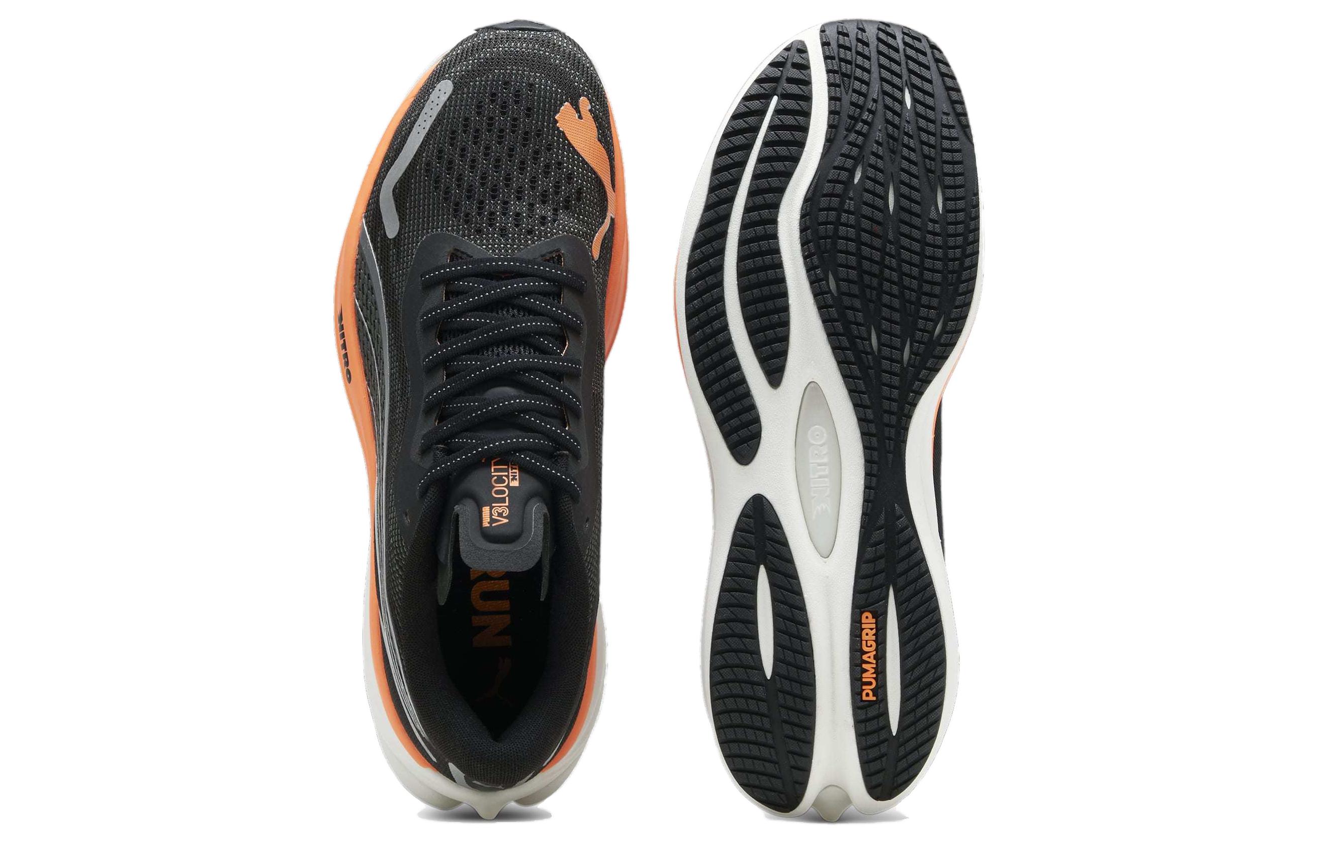 Shop 彪马Velocity Nitro 3“黑色荧光柑橘” 377748-04